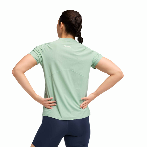Hoka Airolite Short Sleeve 2.0 | Jadeite | The Run Hub