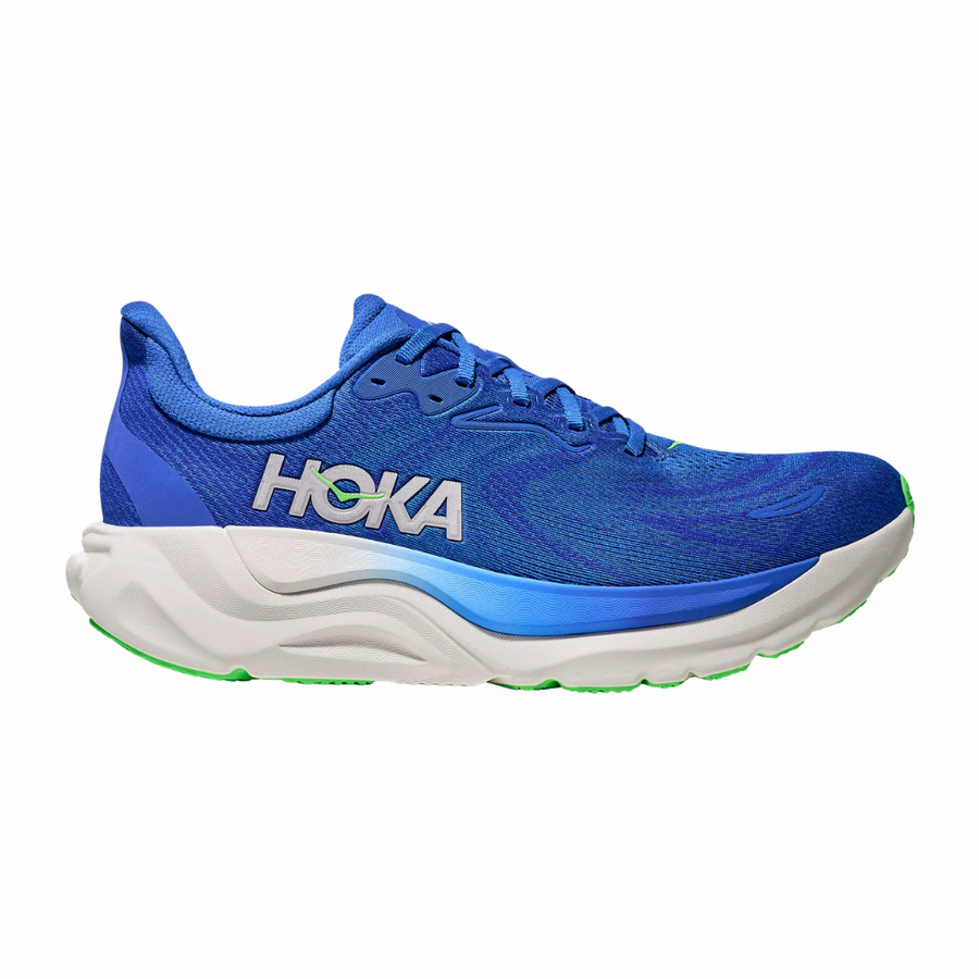 Hoka Arahi 8 | Cobalt Blue & Neon Green | The Run Hub
