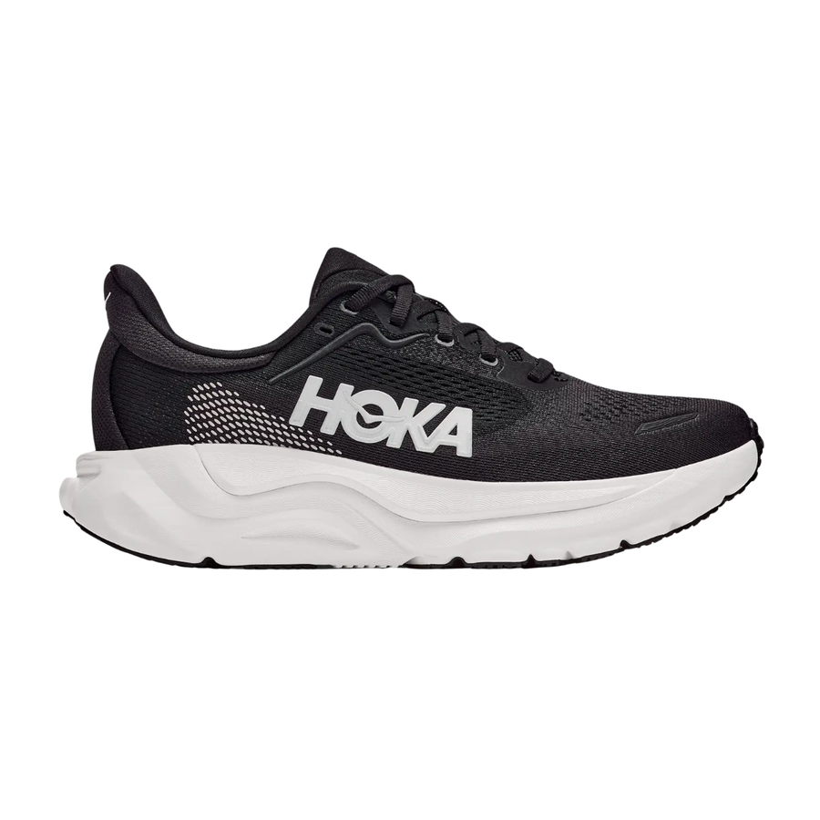 Hoka Arahi 9 | BLACK/WHITE | The Run Hub