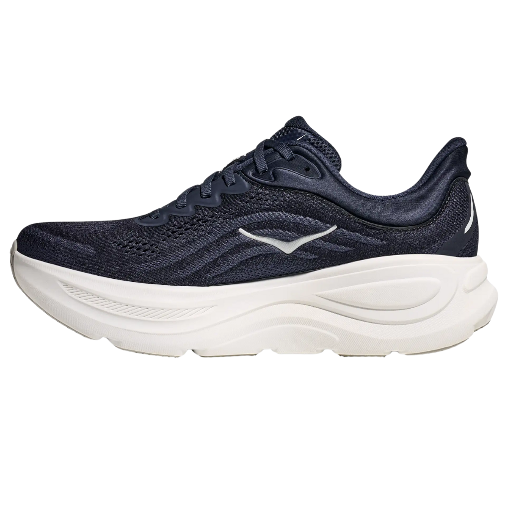 HOKA Bondi 9 | VARSITY NAVY / WHITE | Men's Neutral Shoes | The Run Hub