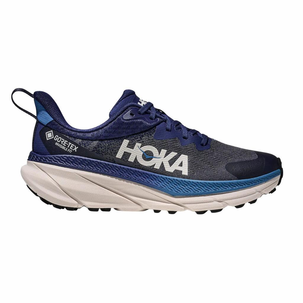 Hoka Challenger ATR 7 GTX | Midnight Blue & Grout | The Run Hub