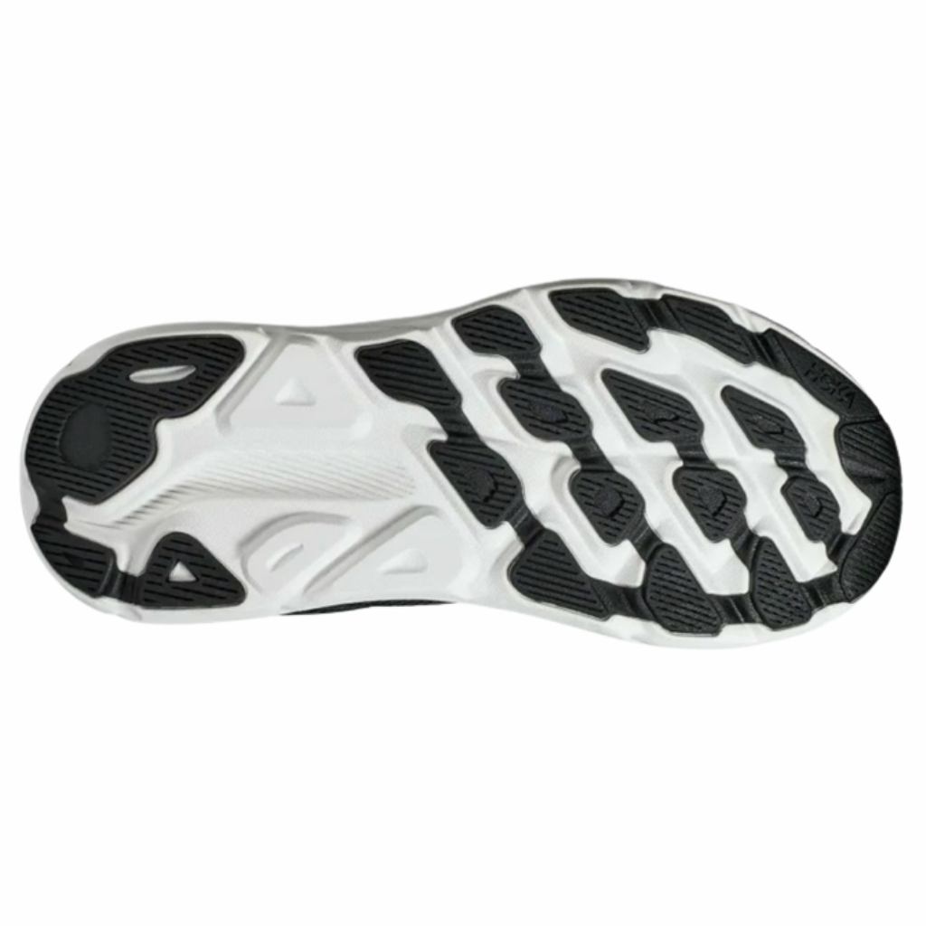 Hoka Clifton 9 | Black & White | 196565172372 | The Run Hub