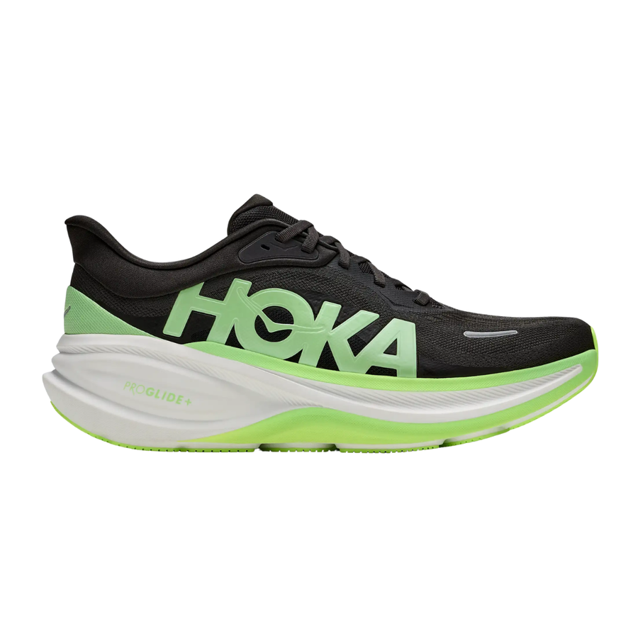 Hoka Clifton Pro | Carbon Black & Tart Apple | The Run Hub