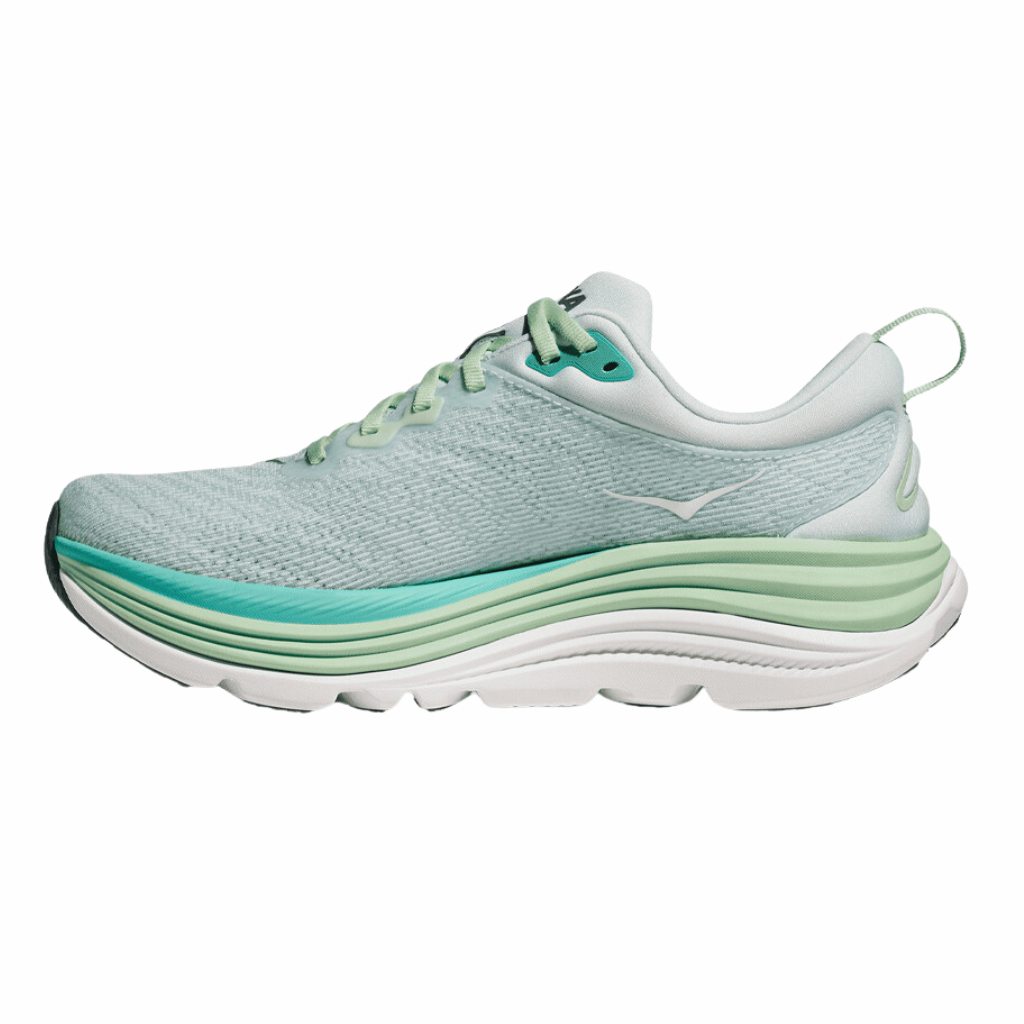 Hoka Gaviota 5 | Snow Melt & Cielo Blue | 197634703534 | The Run Hub