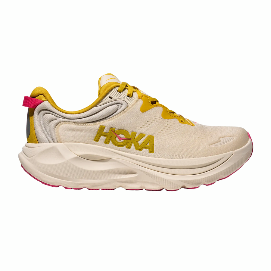 Hoka Gaviota 6 | Birch & Yellow Gold | The Run Hub