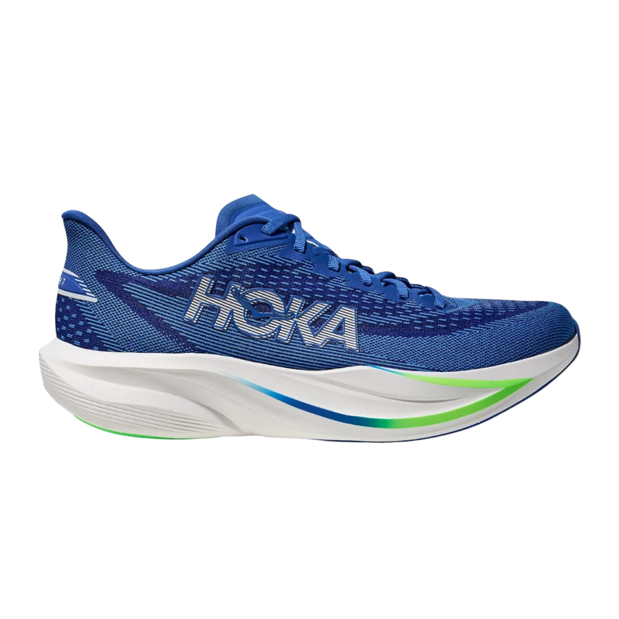 Hoka Mach 7 | COBALT BLUE / NEON GREEN | The Run Hub