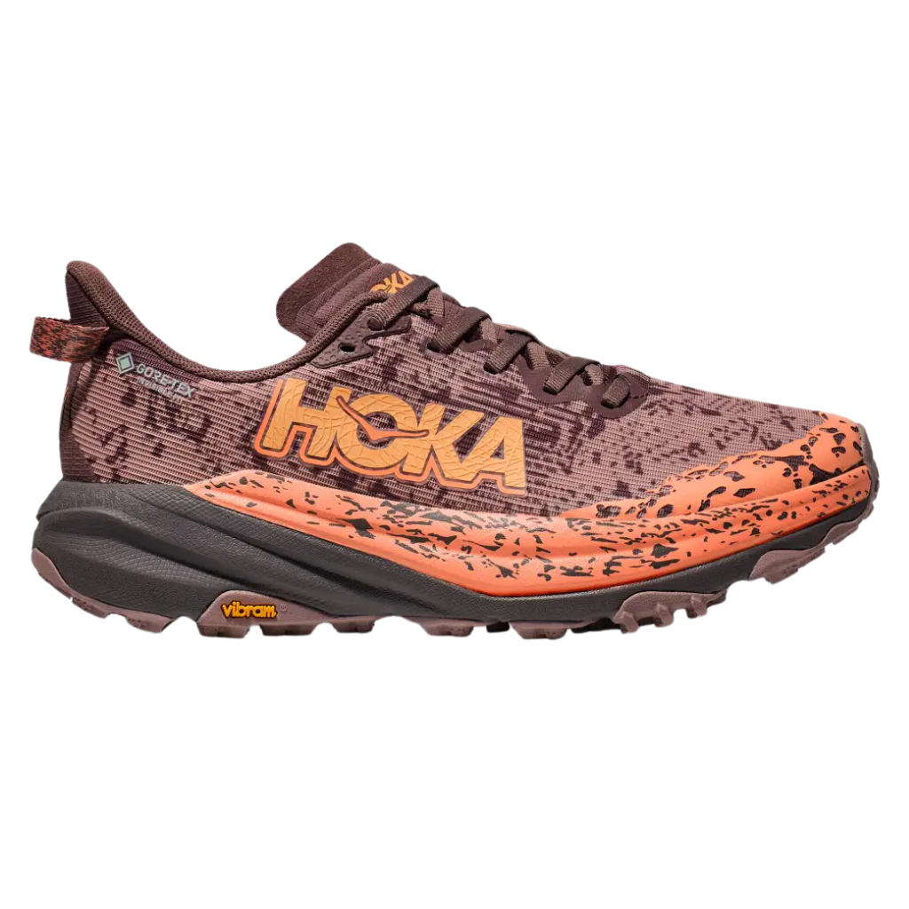  HOKA Speedgoat 6 GTX | 1155151-SZQ | SMOKEYQUARTZ/QUARTZITE | Women's Trail Shoes | The Run Hub