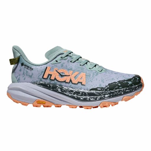 Hoka Speedgoat 6 GTX | Jade & Ash Grey | The Run Hub