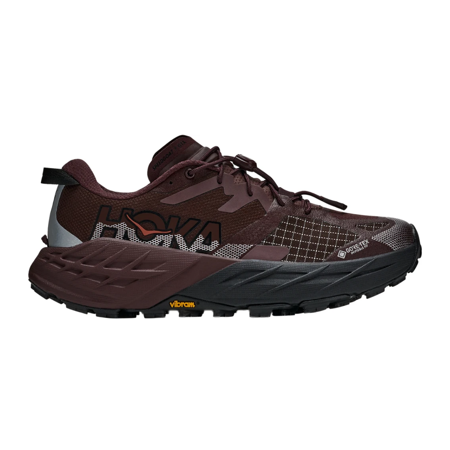 Hoka Speedgoat 7 GTX | Deep Mauve & Black | The Run Hub