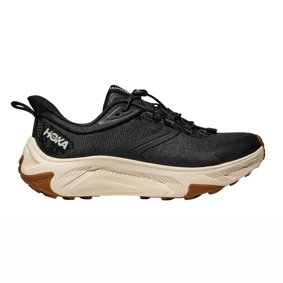 Hoka Transport 2 | Black & Alabaster | The Run Hub