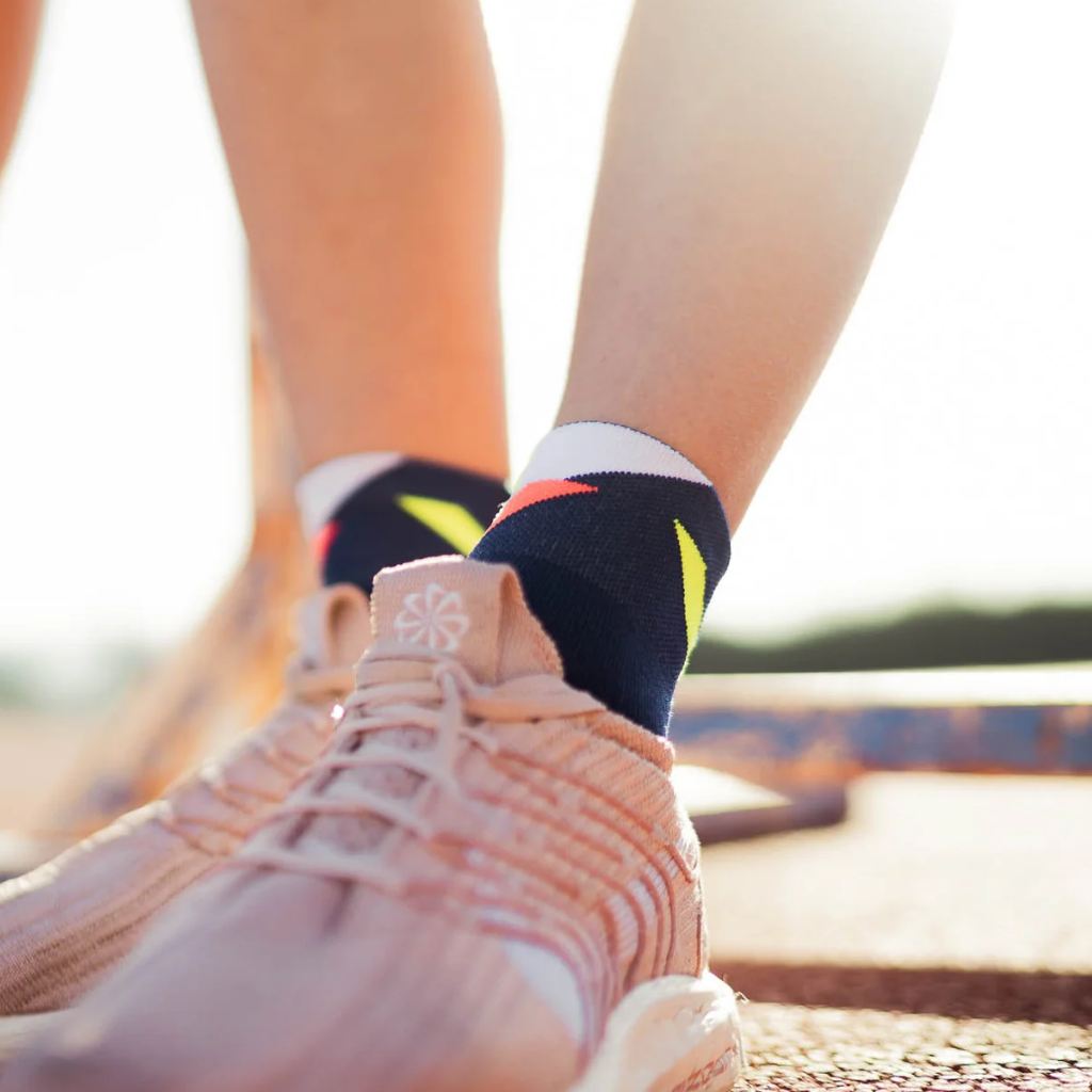 Incylence Ultralight Strikes Short Navy Blue Inferno Running Socks | Low Cut  Socks | The Run Hub 