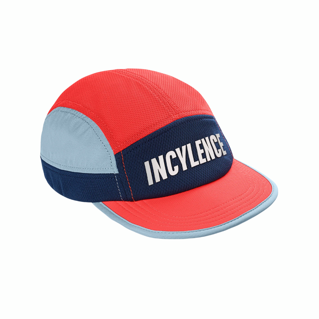 Incylence Running Cap | Midnight Blaze Blue Red | 4262404073776 | The Run Hub  