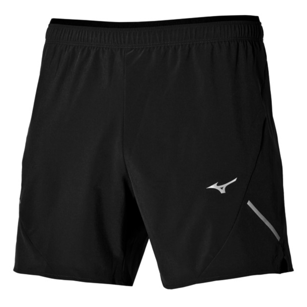 MIZUNO Men's Alpha 5.5 Short | Black | J2GBB00590 | The Run Hub