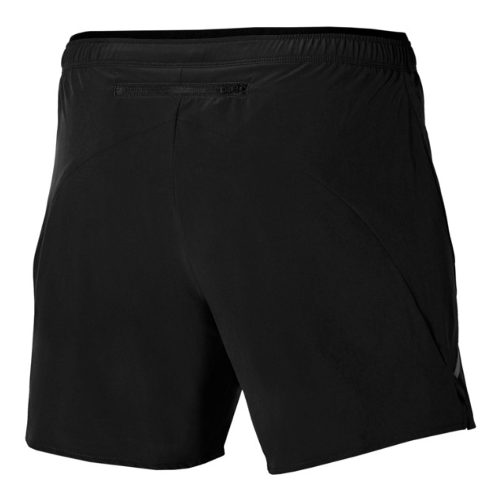 MIZUNO Men's Alpha 5.5 Short | Black | J2GBB00590 | The Run Hub