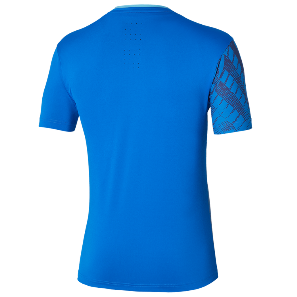 MIZUNO Men's Mugen Shadow Graphic T-Shirt | Mugen Blue | 62GAB50124 | The Run Hub