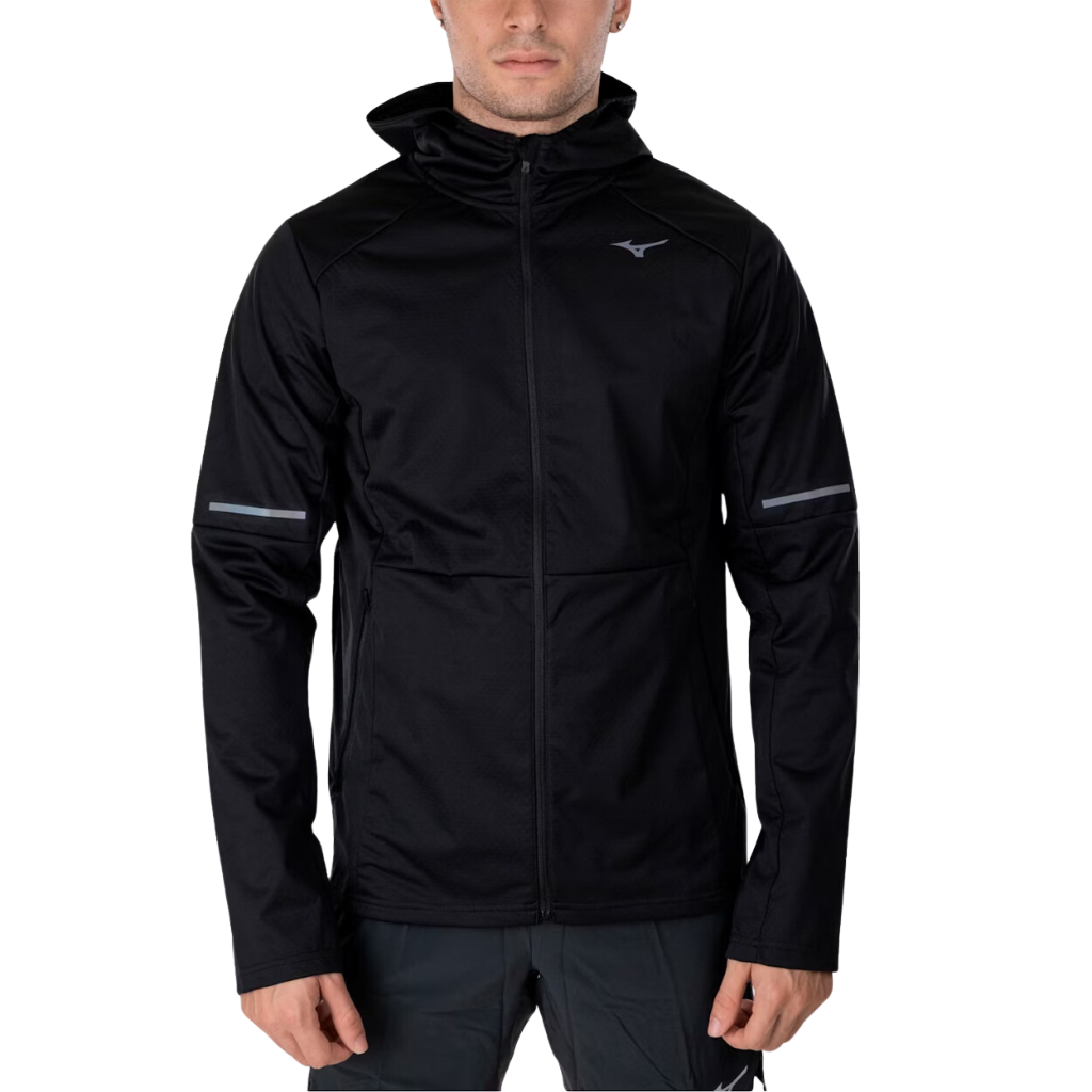 MIZUNO Men's Thermal Charge Breath Jacket | Black | J2GEB503-09 | The Run Hub