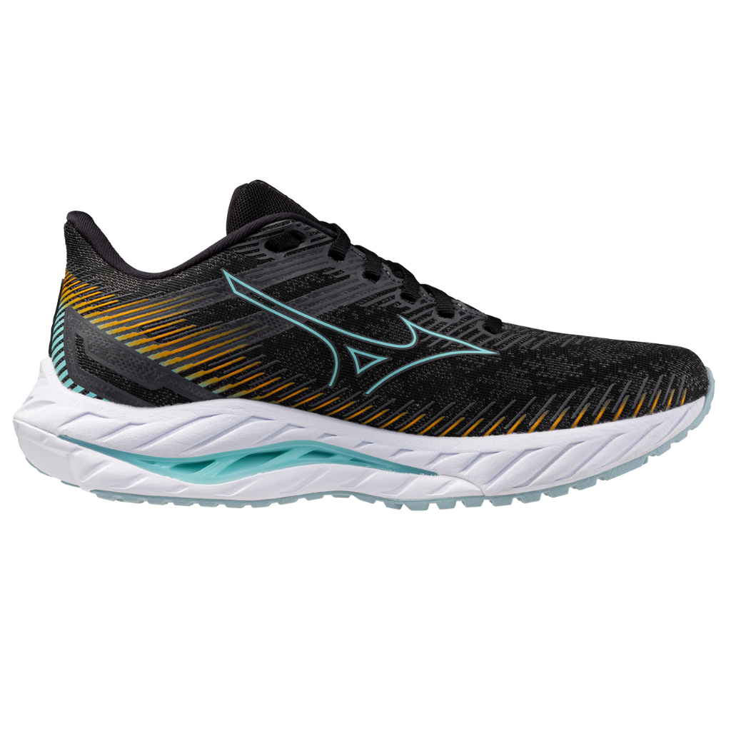 MIZUNO Women's Wave Sirius Neutral Running Shoe | Black | J1GD254021 | The Run Hub