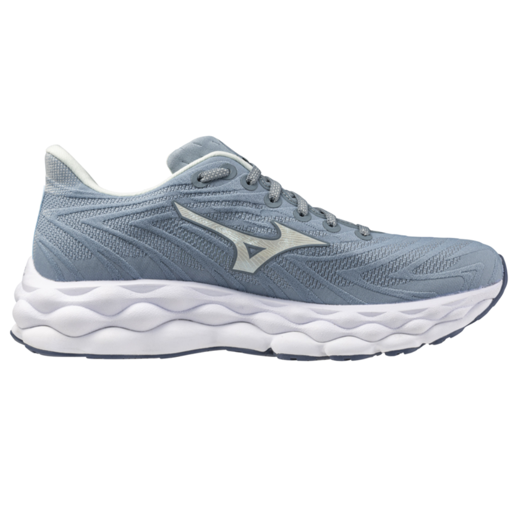 MIZUNO Women's Wave Sky 8 Neutral Running Shoe | Citadel/HintofMint/Paisley Purple | J1GD240271 | The Run Hub