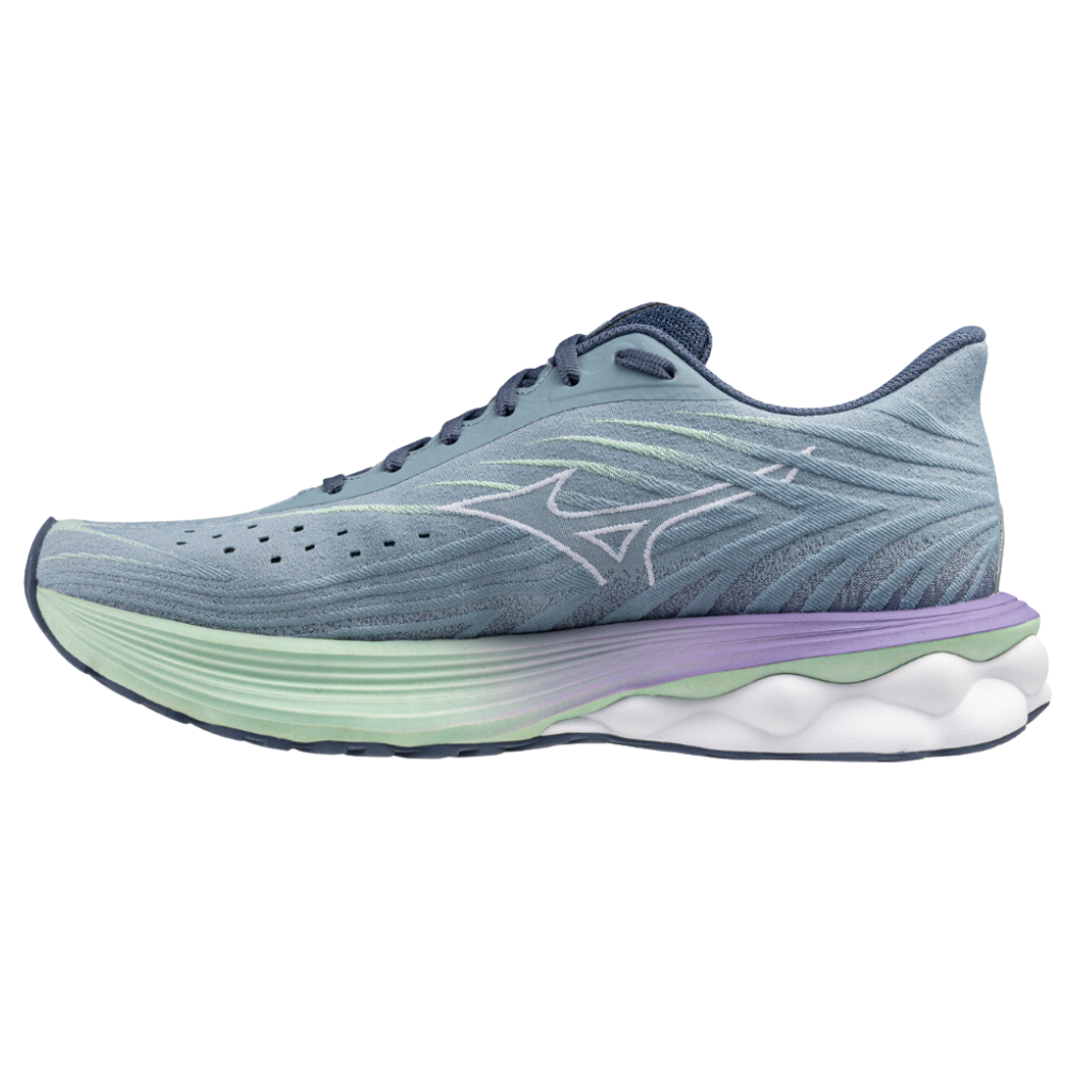 MIZUNO Women's Wave Skyrise 6 Neutral Running Shoe | Citadel/White/Bay | J1GD250921 | The Run Hub