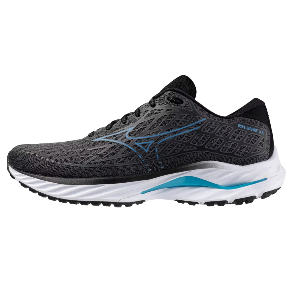 Men s Mizuno Wave Inspire 20 Wide Fit Iron Gate The Run Hub