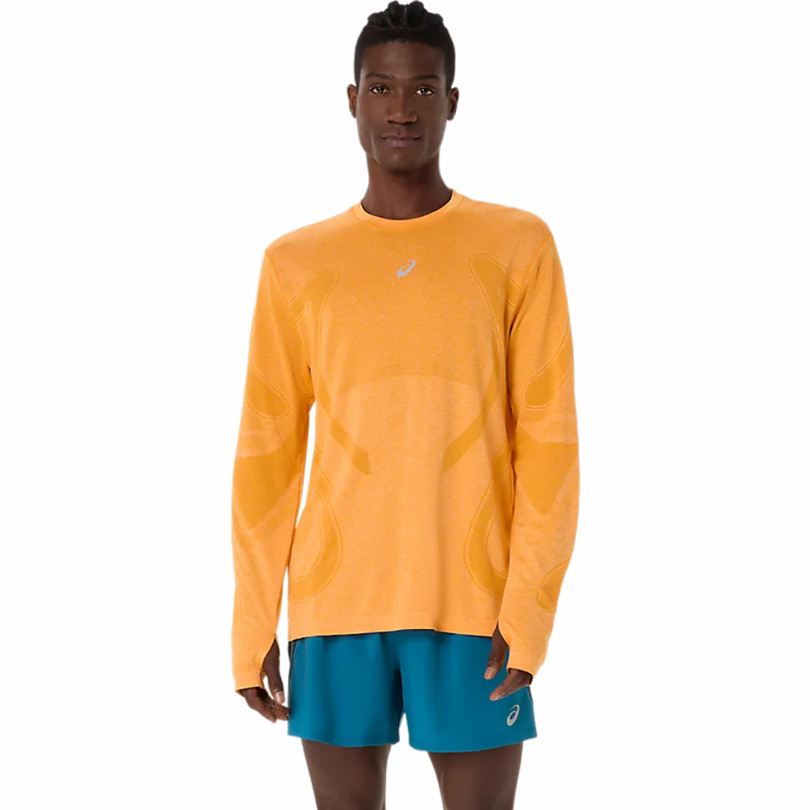 Men's Asics Road Seamless Long-Sleeve Top | YAMABUKI | The Run Hub