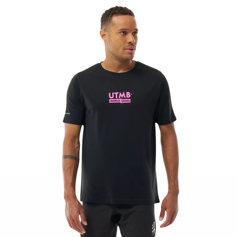 Compressport Training SS T-Shirt – UTMB 2026 Edition | Black | The Run Hub