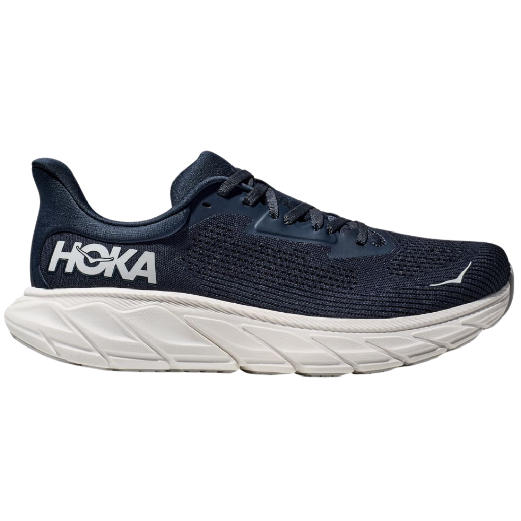 Men's HOKA Arahi 7 WIDE Support Running Shoe | Outer Space / White | The Run Hub