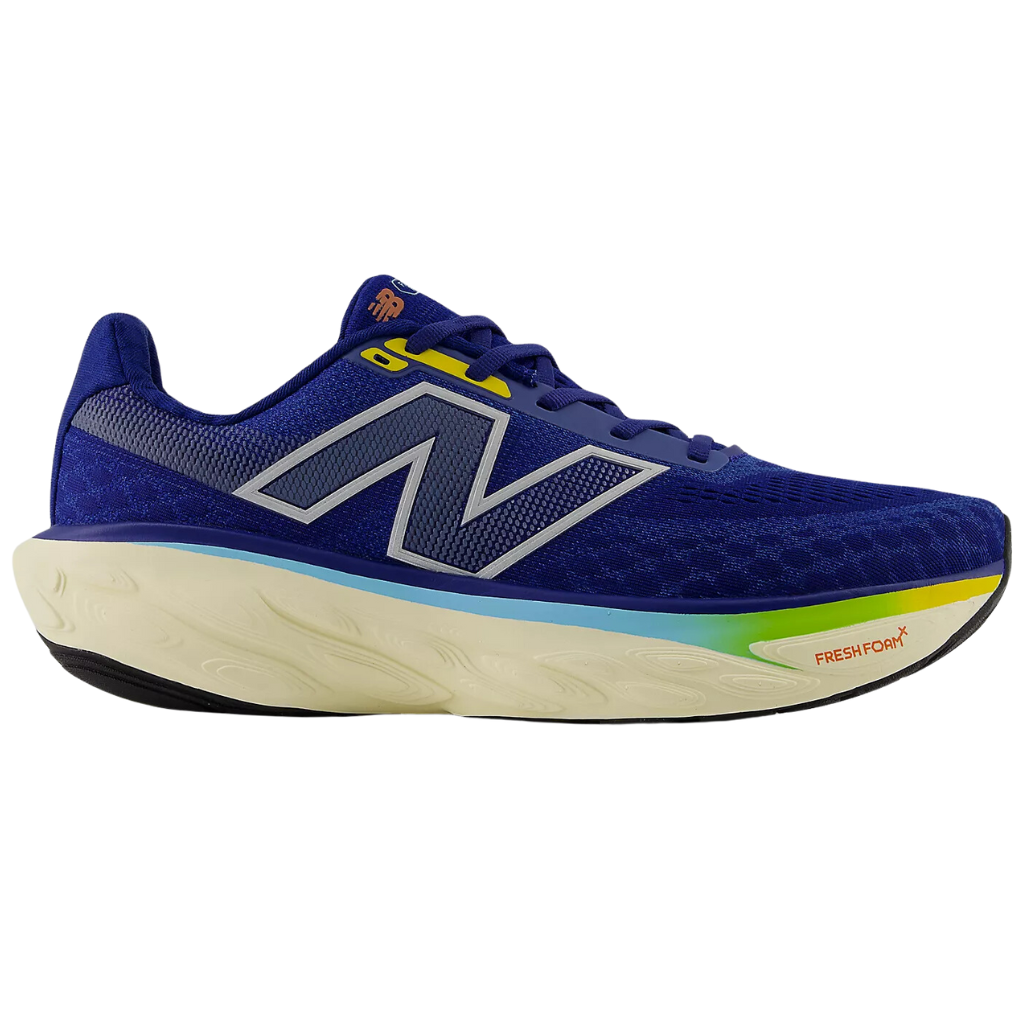 Men's New Balance Fresh Foam X 1080 v14 WIDE Inkwell with Silver Metallic and Ginger Lemon | M1080N14 WIDE | The Run Hub