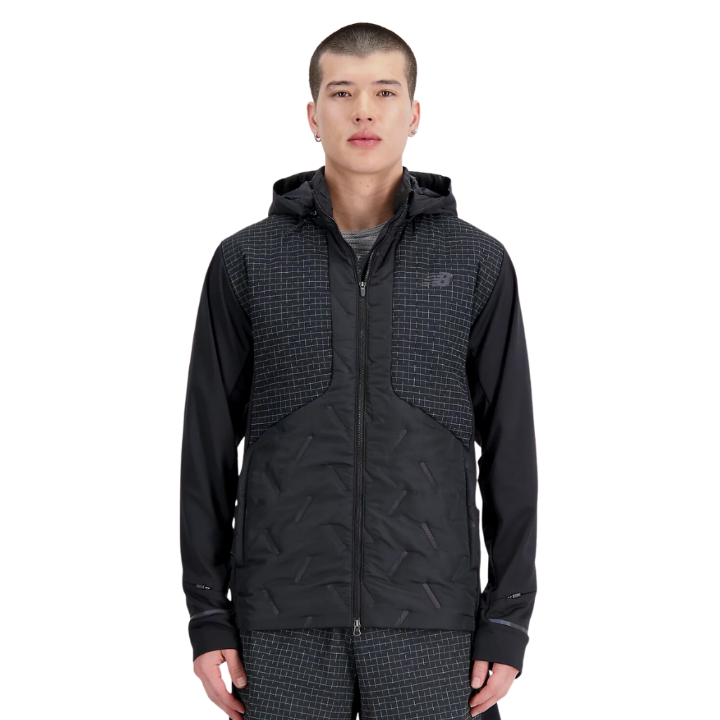 Men's New Balance Men's Luminous Heat Jacket  MT33071 MIB | The Run Hub