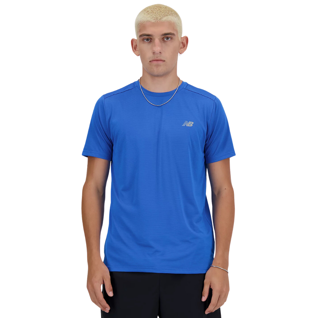 Men's New Balance Sports Essentials T-Shirt | MT41222 BUL Blue Oasis | The Run Hub