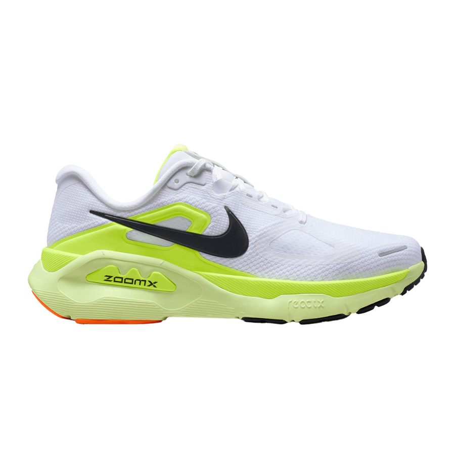 Men's Nike Structure Plus | WHITE/BLACK-PURE PLATINUM-VOLT | The Run Hub