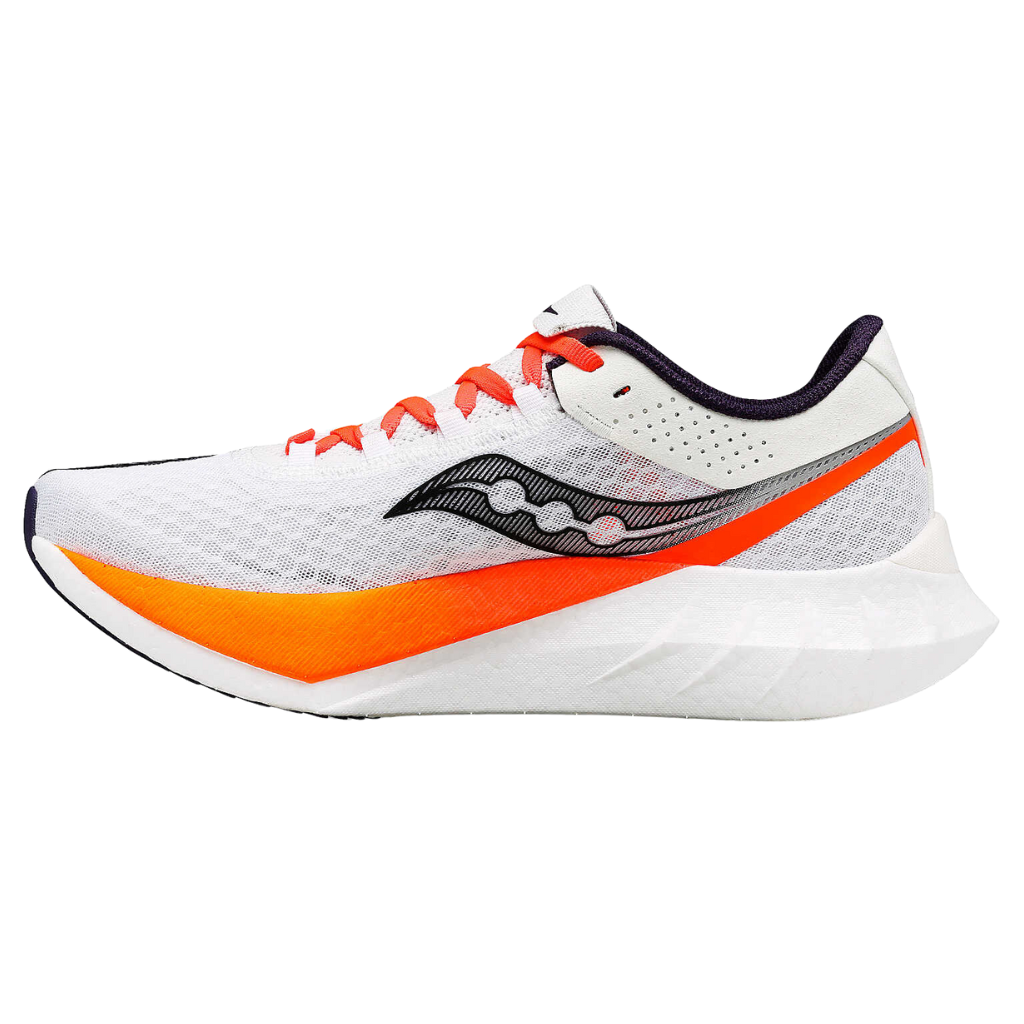 Men's SAUCONY ENDORPHIN PRO 4 Race Running Shoe | S20939-129 | White/Black  | The Run Hub