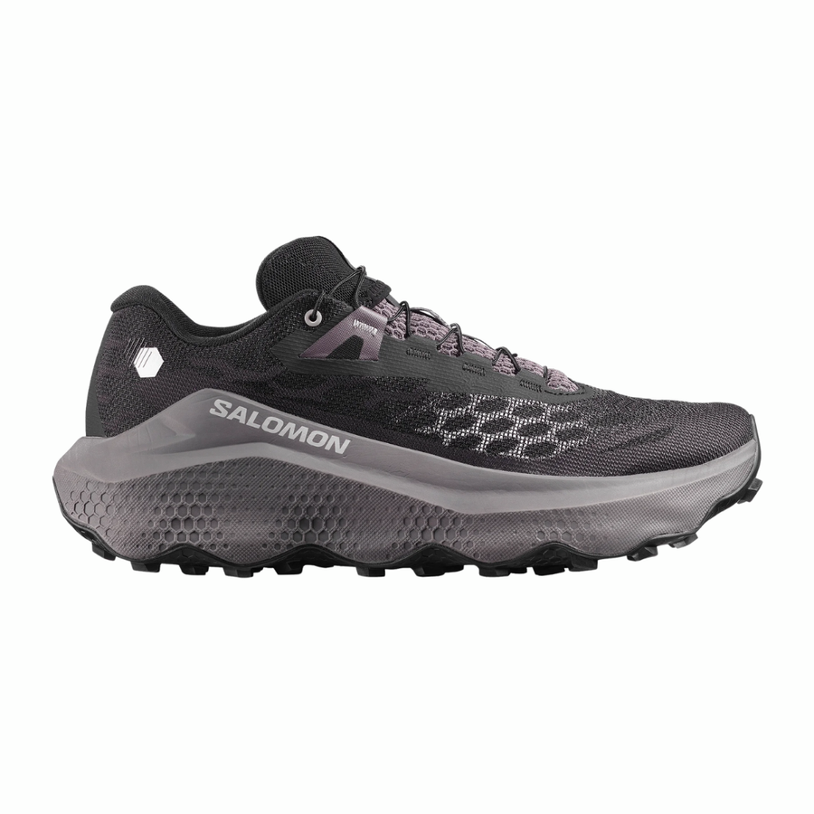 Men's Salomon Ultra Glide 4 | Black, Dark Gull Gray & Silver Cloud | The Run Hub