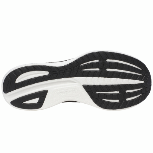 Men's Saucony Ride 18 | 100 BLACK/WHITE | S21000-100 | The Run Hub