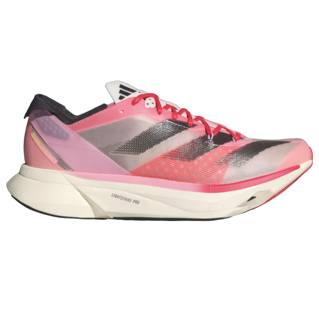 Men's adidas adizero Adios Pro 3 Racing Shoe | Pink Spark | ID3633 | The Run Hub