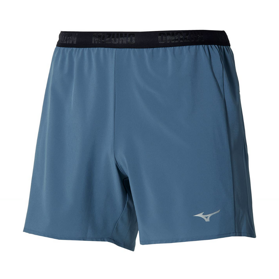 Mizuno Men s Active Alpha 5.5 Inch Shorts J2GBA003 China Blue The Run Hub