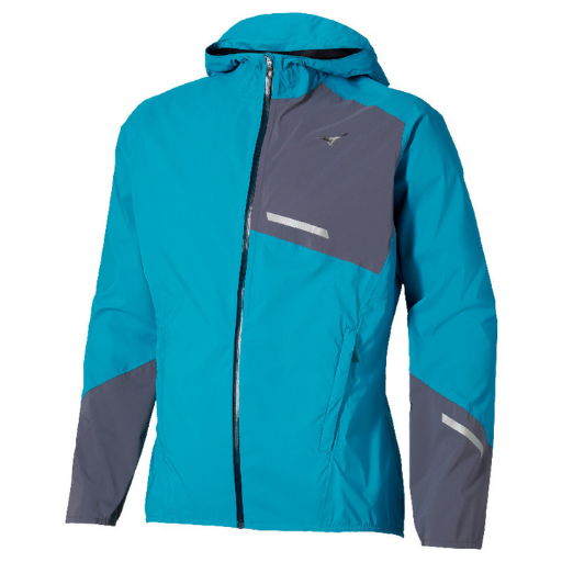 Men's Mizuno Trail Waterproof 20K Jacket Capri Breeze The Run Hub
