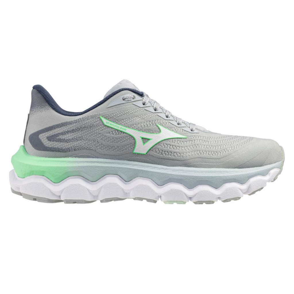 Mizuno Wave Horizon 8 | Pearl-Blue & White | 5059882525441 | The Run Hub