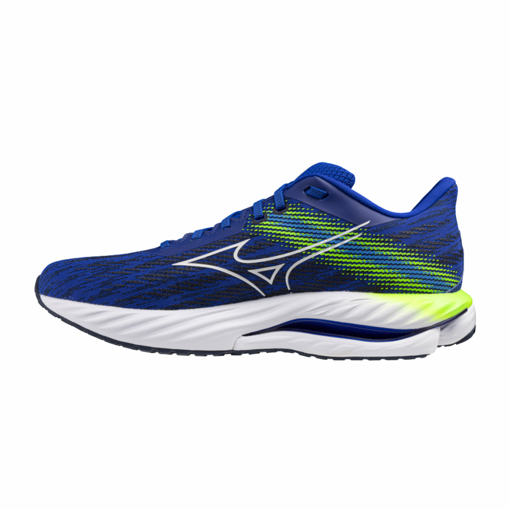 Mizuno Wave Inspire 21 | Reflex Blue, White & Green Gecko | The Run Hub