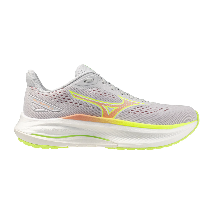 Mizuno Wave Inspire 22 | Cloudscape, Desert Flower & Lime Pulp | The Run Hub