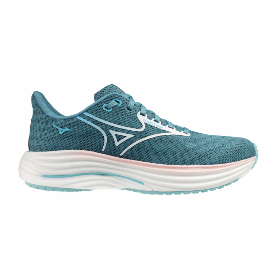 Mizuno Wave Rider 29 | Larkspur, White & Pinkesque | The Run Hub