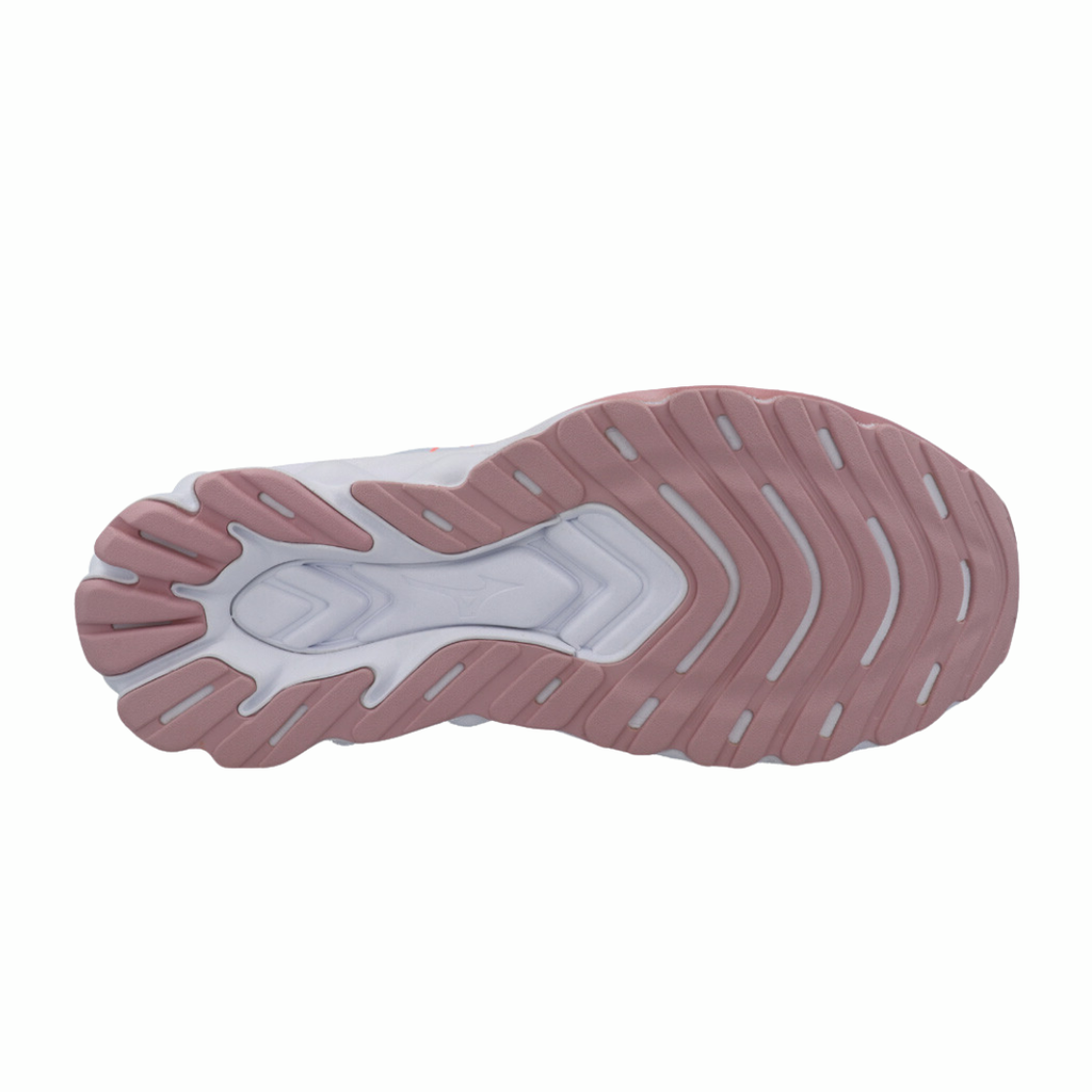 Mizuno Wave Skyrise 6 | Nantucket Breeze, Striking Coral & Bleached Mauve | The Run Hub