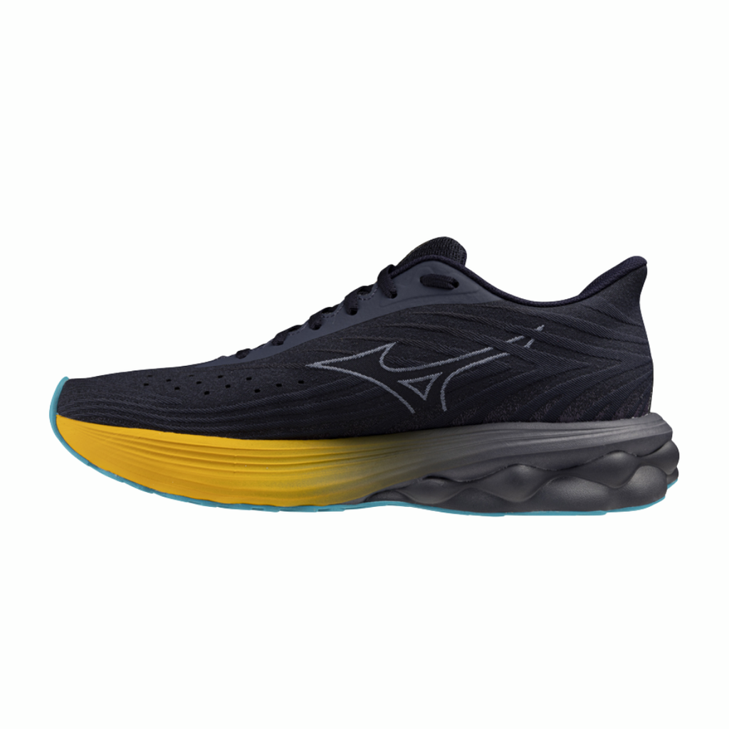 Mizuno Wave Skyrise 6 | Odyssey Gray, Icelandic Blue & Citrus | The Run Hub