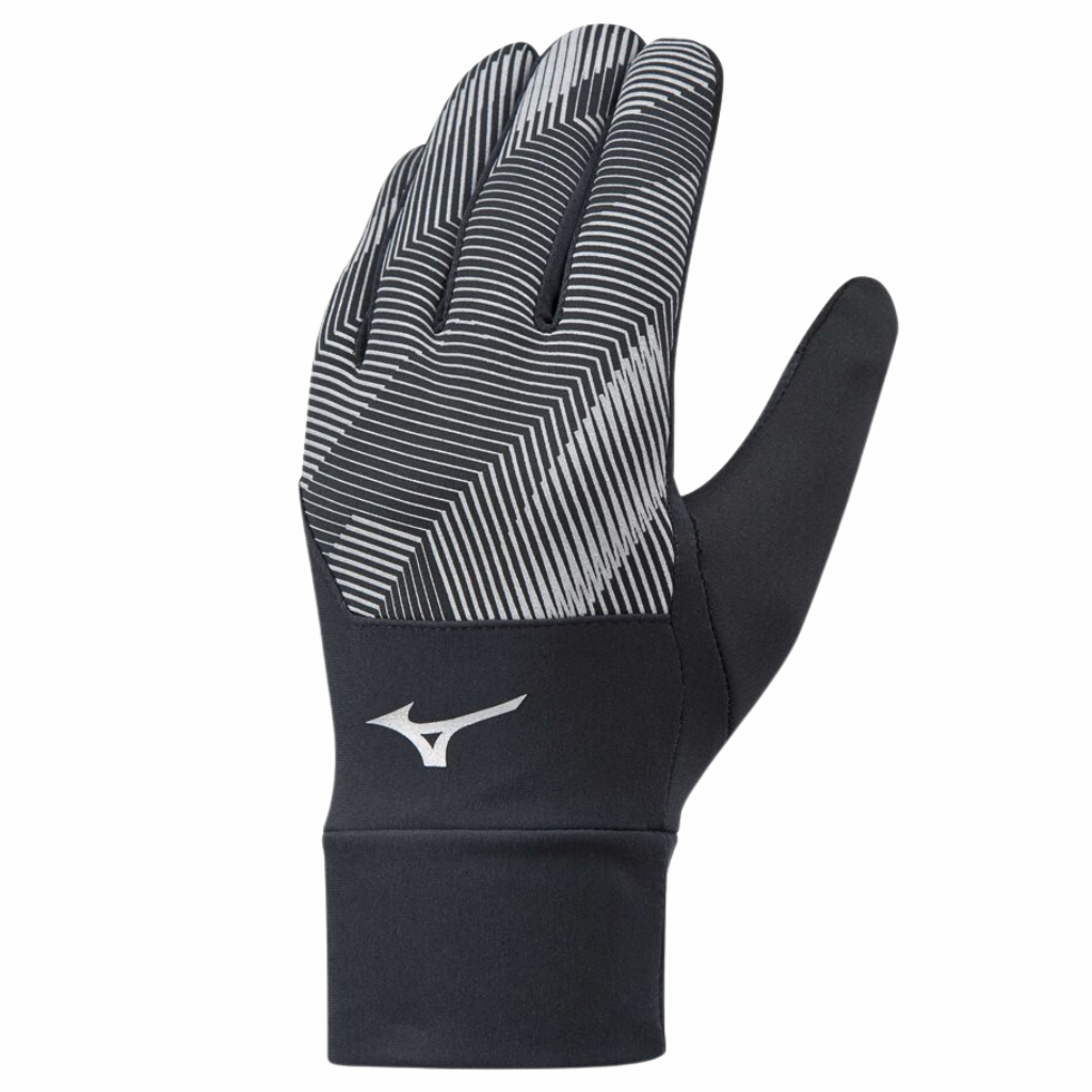 Mizuno Windproof Glove Black J2GY8551Z91 The Run Hub