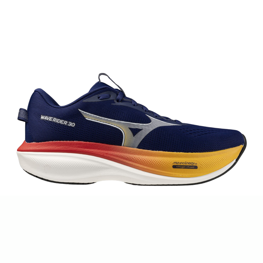 Mizuno Wave Rider 30 | Beacon Blue, Dark Slate & Ambrosia | The Run Hub