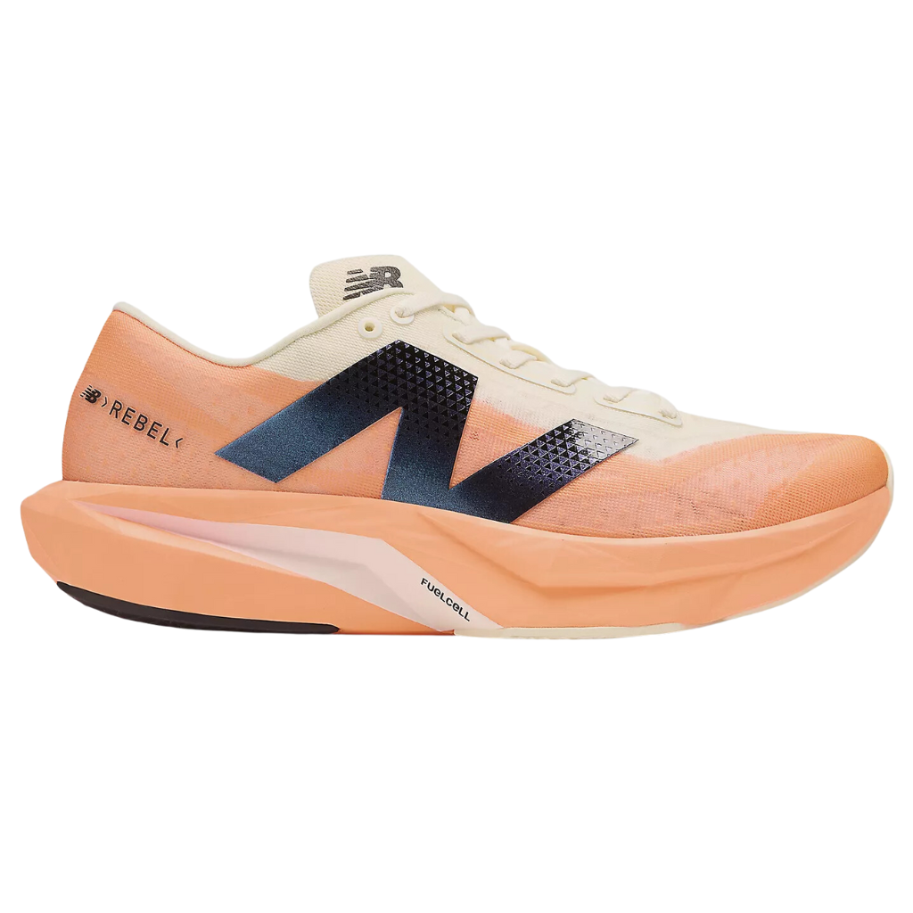 New Balance FuelCell Rebel v4 | MFCXCO4 | Hot Mango with Angora and Black | Men's Neutral Shoes | The Run Hub