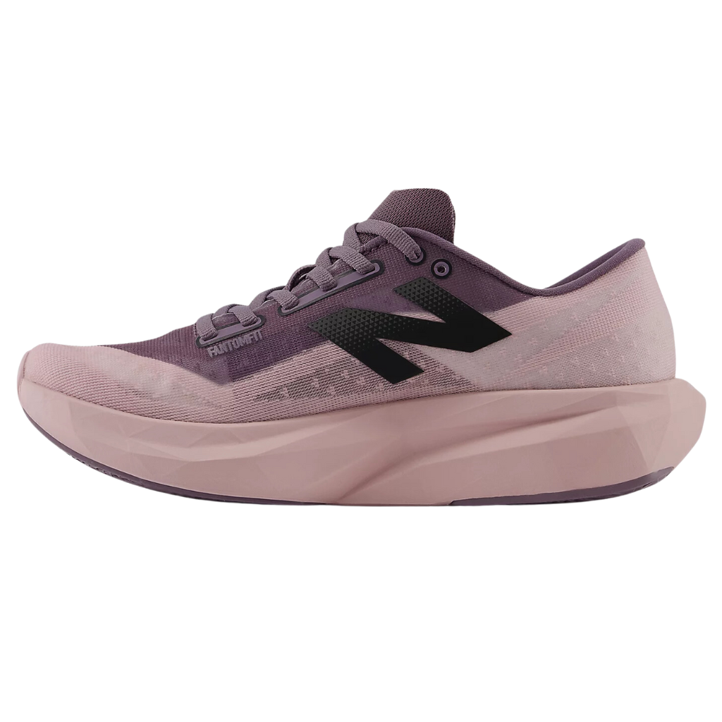 New Balance FuelCell Rebel v4 | WFCXCS4 | Twilight Haze with Dark Ice Wine and Black | Women's Neutral Shoes | The Run Hub