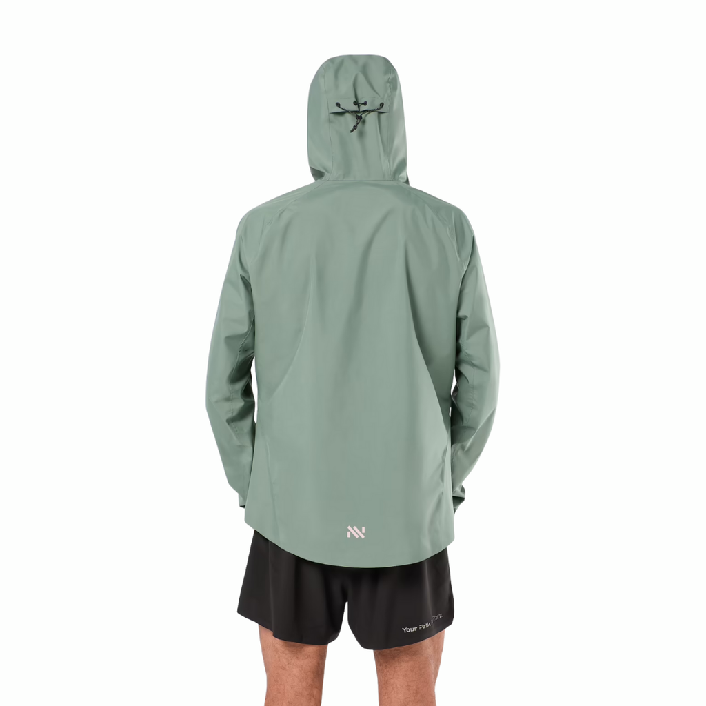 NNormal Trail Rain Jacket | Green | The Run Hub