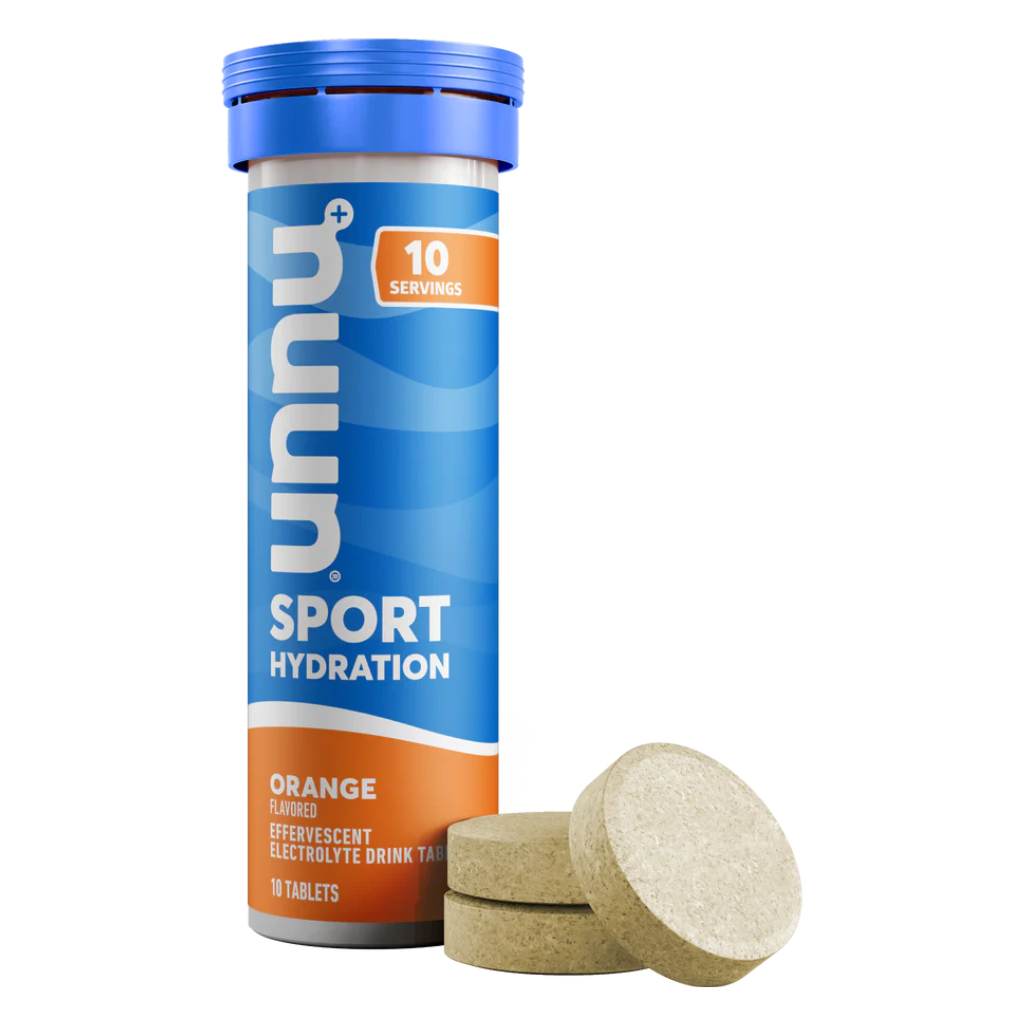 NUUN Nutrition | Sport Hydration Electrolyte Tablets | Orange | The Run Hub