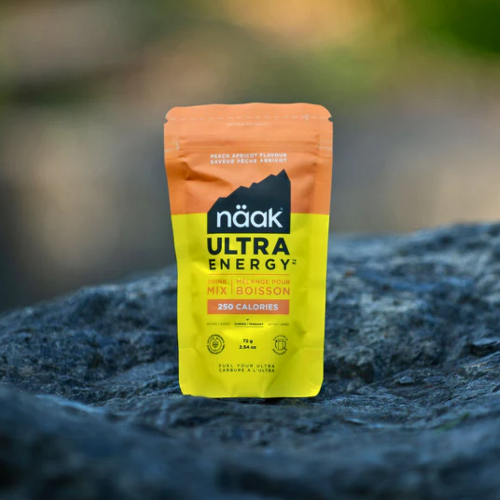 Näak Ultra Energy Drink Mix Powder | Peach Apricot Flavour | 72g packet | The Run Hub 